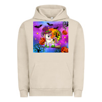Pigment French Oak halloween unicorn Urban Hoodie - Zillion Design Studio