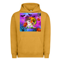 Pigment Peanut Butter halloween unicorn Urban Hoodie - Zillion Design Studio