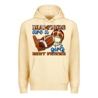 Pina Colada diamonds are a girls best friend football Premium Hoodie - texasbilliewilder