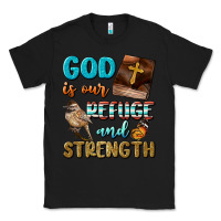 Black God Is Our Refuge And Strength Classic Tee - BundleAndBundleShop