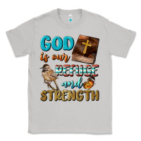 Moon Dust God Is Our Refuge And Strength Classic Tee - BundleAndBundleShop