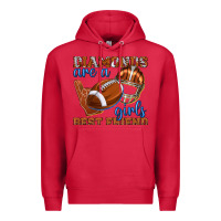 Cardinal diamonds are a girls best friend football Premium Hoodie - texasbilliewilder
