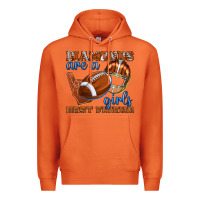 Carrot diamonds are a girls best friend football Premium Hoodie - texasbilliewilder
