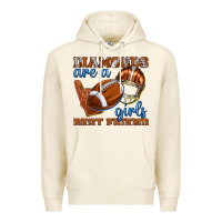 Tofu diamonds are a girls best friend football Premium Hoodie - texasbilliewilder