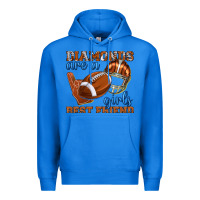 True Royal diamonds are a girls best friend football Premium Hoodie - texasbilliewilder