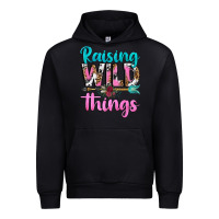 Foreset Green raising wild things Urban Hoodie - texasbilliewilder