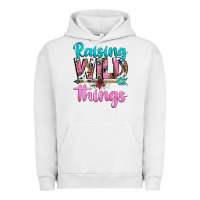Pigment Lunar Rock raising wild things Urban Hoodie - texasbilliewilder
