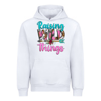 White raising wild things Urban Hoodie - texasbilliewilder