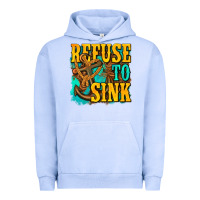Pigment Grape Ice refuse to sink western Urban Hoodie - texasbilliewilder