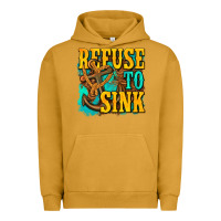 Pigment Peanut Butter refuse to sink western Urban Hoodie - texasbilliewilder