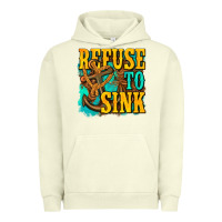 Pigment Pistachio refuse to sink western Urban Hoodie - texasbilliewilder