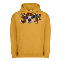 Pigment Peanut Butter Christmas Joy Heifer Cow Urban Hoodie - RanaPortraitStore