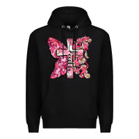 Black faith cancer cross Premium Hoodie - Zillion Design Studio