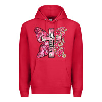 Cardinal faith cancer cross Premium Hoodie - Zillion Design Studio