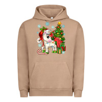Pigment Burro Christmas unicorn Urban Hoodie - Zillion Design Studio