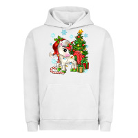 Pigment Lunar Rock Christmas unicorn Urban Hoodie - Zillion Design Studio