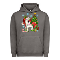 Pigment Tornado Christmas unicorn Urban Hoodie - Zillion Design Studio