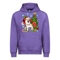 Tulip Christmas unicorn Urban Hoodie - Zillion Design Studio