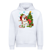 White Christmas unicorn Urban Hoodie - Zillion Design Studio