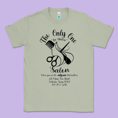 The Only One Salon Classic Tee Designed By Jasminsmagicworld