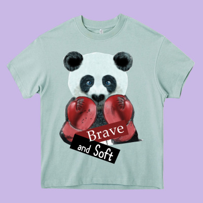 The Winner, Brave And Soft Heavy Core Tee Designed By Bettercallsaul