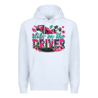 White dibs on the driver Premium Hoodie - texasbilliewilder