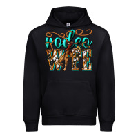 Black rodeo wife western Urban Hoodie - texasbilliewilder