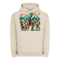 Pigment French Oak rodeo wife western Urban Hoodie - texasbilliewilder