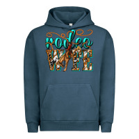 Pigment Midnight Navy rodeo wife western Urban Hoodie - texasbilliewilder