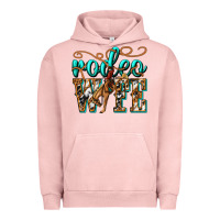 Pigment Salmon rodeo wife western Urban Hoodie - texasbilliewilder