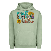 Pigment Oil Green small business hustler Urban Hoodie - texasbilliewilder