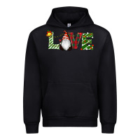 Black Christmas Love Gnome Urban Hoodie - RanaPortraitStore