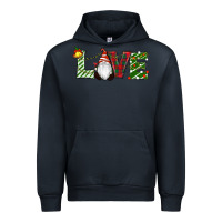 Navy Christmas Love Gnome Urban Hoodie - RanaPortraitStore