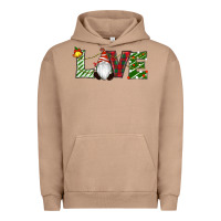 Pigment Burro Christmas Love Gnome Urban Hoodie - RanaPortraitStore