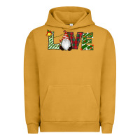 Pigment Peanut Butter Christmas Love Gnome Urban Hoodie - RanaPortraitStore