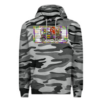 Slate Camo Mardi Gras Truck And Fleur De Lis Crawfish Premium Hoodie - RanaPortraitStore