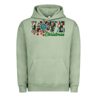 Pigment Oil Green Christmas Love Windmill Urban Hoodie - RanaPortraitStore