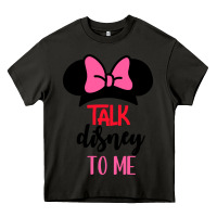 Asphalt Minnie Mouse Heavy Core Tee - CowhideDigitalArt