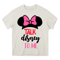 Cream Minnie Mouse Heavy Core Tee - CowhideDigitalArt