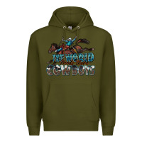 Army Green the world needs more cowboys Premium Hoodie - Zillion Design Studio