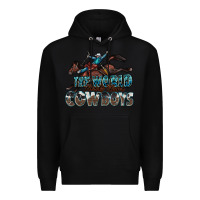 Black the world needs more cowboys Premium Hoodie - Zillion Design Studio