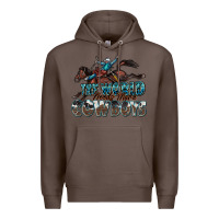 Coffee the world needs more cowboys Premium Hoodie - Zillion Design Studio