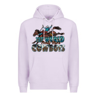 Lilac the world needs more cowboys Premium Hoodie - Zillion Design Studio