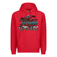 Red the world needs more cowboys Premium Hoodie - Zillion Design Studio
