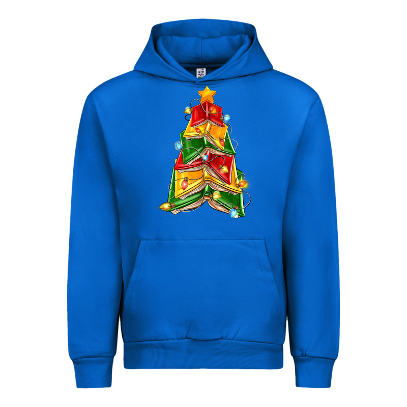 Christmas Book Tree Urban Hoodie by Zillion Design Studio | Teevron
