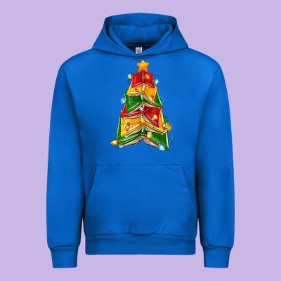 Urban Hoodie christmas book tree