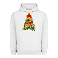 Pigment Lunar Rock christmas book tree Urban Hoodie - Zillion Design Studio