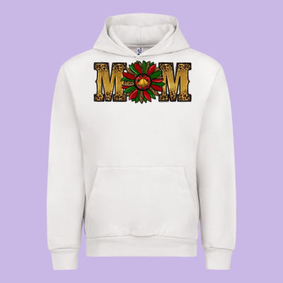 Urban Hoodie Christmas Sunflower Mom