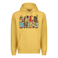 Antique Gold wild child Premium Hoodie - Zillion Design Studio