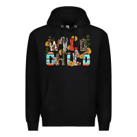 Black wild child Premium Hoodie - Zillion Design Studio